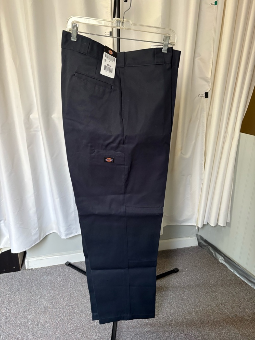 Dickies Men’s Navy Blue Work Pants - Classic Straight Fit